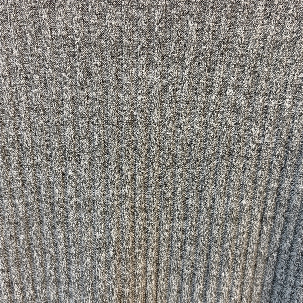 BNWOT Wilfred Free Rudko Gray ribbed long sleeve Crew Neck Sweater size S - Picture 4 of 4